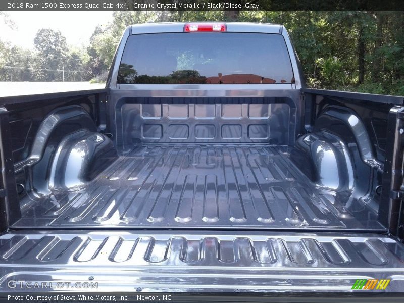 Granite Crystal Metallic / Black/Diesel Gray 2018 Ram 1500 Express Quad Cab 4x4