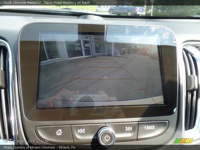Sandy Ridge Metallic / Jet Black 2018 Chevrolet Malibu LT