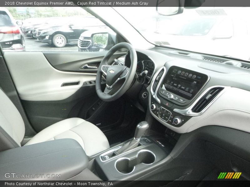 Cajun Red Tintcoat / Medium Ash Gray 2018 Chevrolet Equinox Premier AWD
