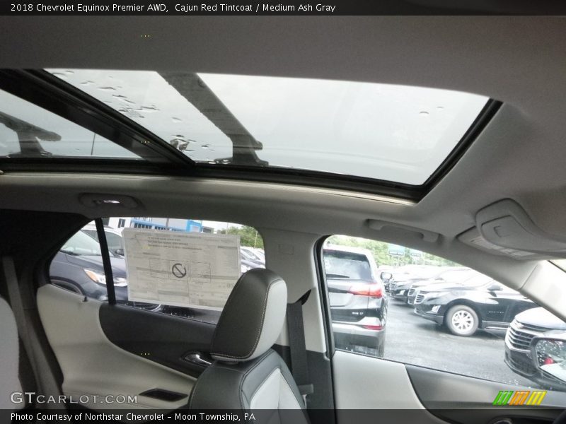 Cajun Red Tintcoat / Medium Ash Gray 2018 Chevrolet Equinox Premier AWD