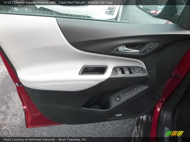 Cajun Red Tintcoat / Medium Ash Gray 2018 Chevrolet Equinox Premier AWD