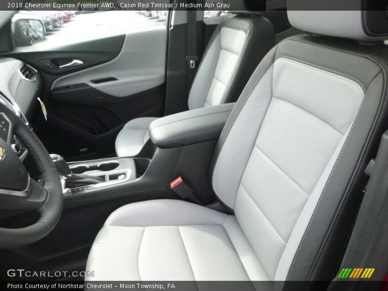 Cajun Red Tintcoat / Medium Ash Gray 2018 Chevrolet Equinox Premier AWD