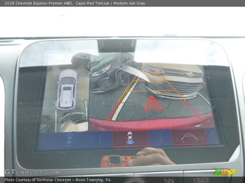 Cajun Red Tintcoat / Medium Ash Gray 2018 Chevrolet Equinox Premier AWD