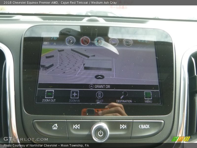 Cajun Red Tintcoat / Medium Ash Gray 2018 Chevrolet Equinox Premier AWD