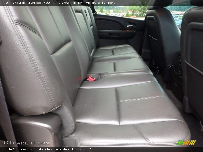 Victory Red / Ebony 2011 Chevrolet Silverado 2500HD LTZ Crew Cab 4x4
