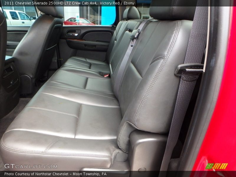 Victory Red / Ebony 2011 Chevrolet Silverado 2500HD LTZ Crew Cab 4x4