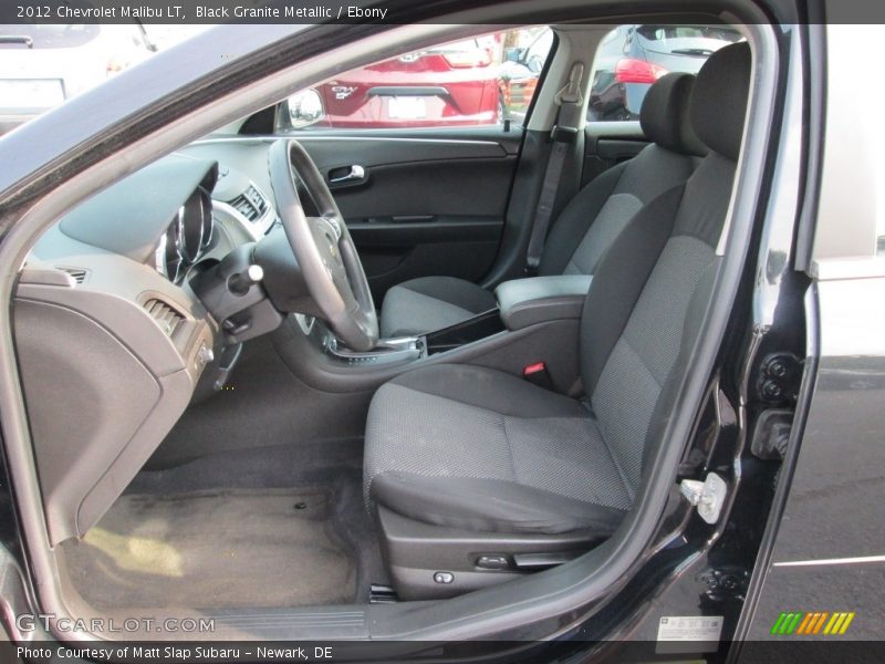 Black Granite Metallic / Ebony 2012 Chevrolet Malibu LT