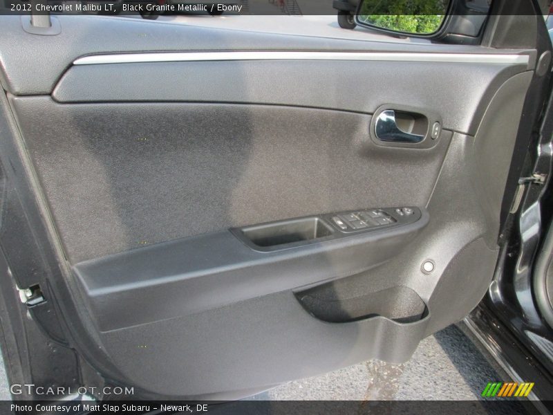 Black Granite Metallic / Ebony 2012 Chevrolet Malibu LT
