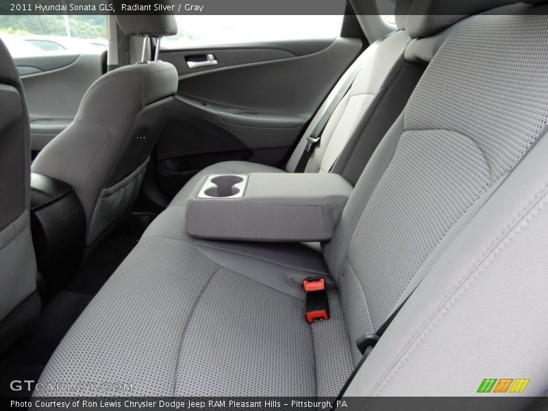 Radiant Silver / Gray 2011 Hyundai Sonata GLS