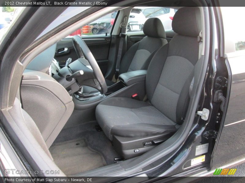 Black Granite Metallic / Ebony 2012 Chevrolet Malibu LT