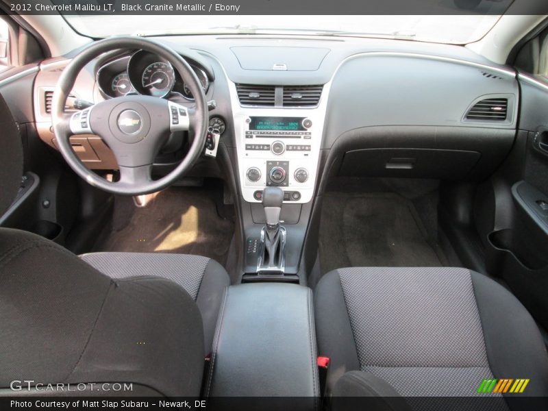 Black Granite Metallic / Ebony 2012 Chevrolet Malibu LT