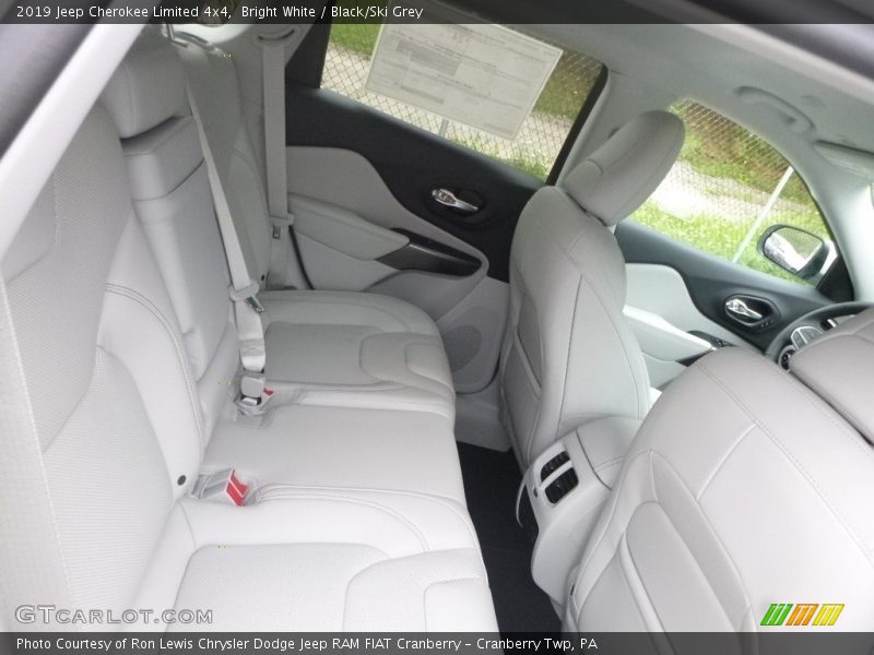 Bright White / Black/Ski Grey 2019 Jeep Cherokee Limited 4x4