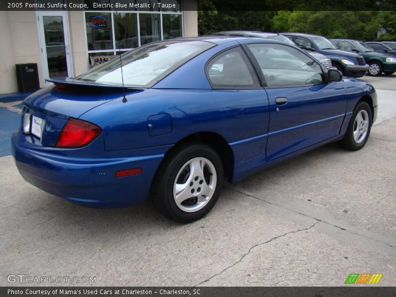 Electric Blue Metallic / Taupe 2005 Pontiac Sunfire Coupe