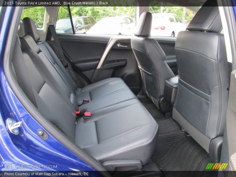 Blue Crush Metallic / Black 2015 Toyota RAV4 Limited AWD