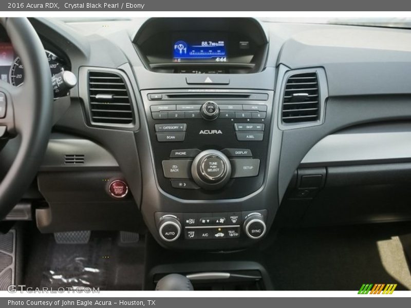 Crystal Black Pearl / Ebony 2016 Acura RDX
