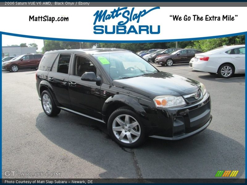 Black Onyx / Ebony 2006 Saturn VUE V6 AWD