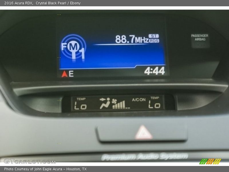 Crystal Black Pearl / Ebony 2016 Acura RDX