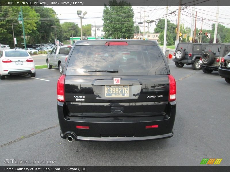 Black Onyx / Ebony 2006 Saturn VUE V6 AWD