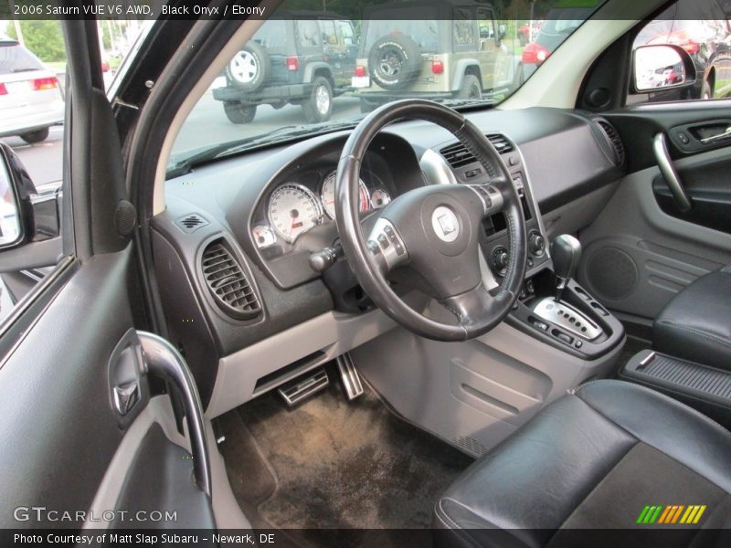 Black Onyx / Ebony 2006 Saturn VUE V6 AWD