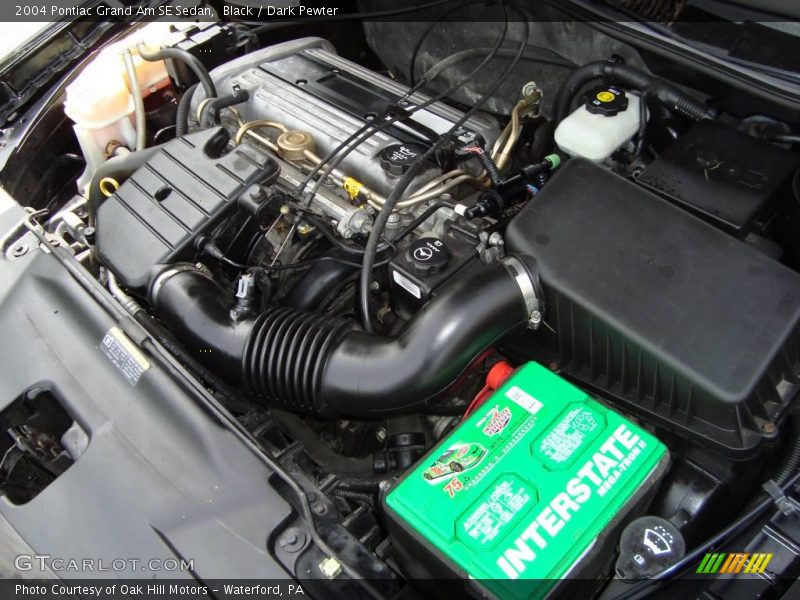 Black / Dark Pewter 2004 Pontiac Grand Am SE Sedan