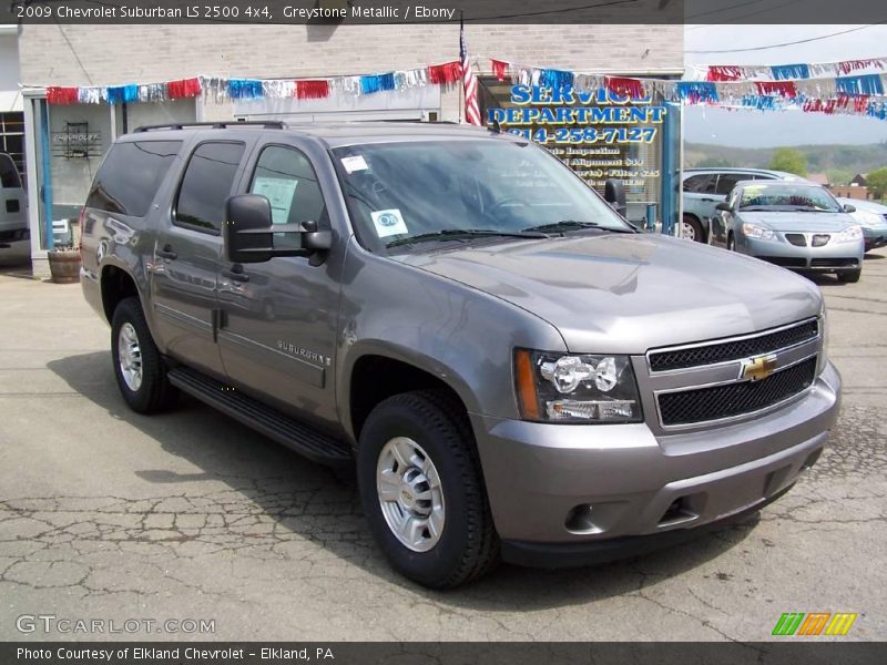Greystone Metallic / Ebony 2009 Chevrolet Suburban LS 2500 4x4