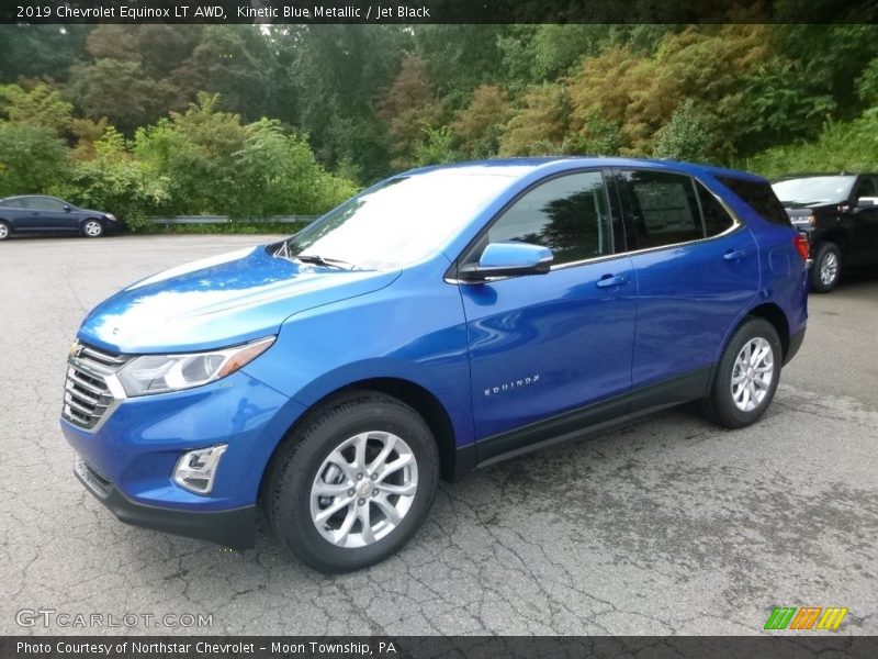 Kinetic Blue Metallic / Jet Black 2019 Chevrolet Equinox LT AWD