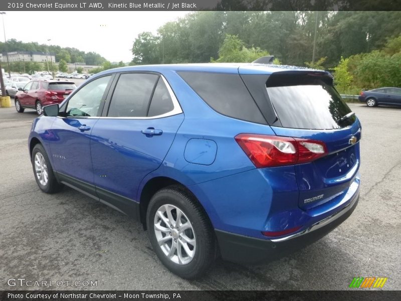 Kinetic Blue Metallic / Jet Black 2019 Chevrolet Equinox LT AWD