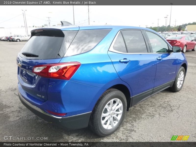 Kinetic Blue Metallic / Jet Black 2019 Chevrolet Equinox LT AWD