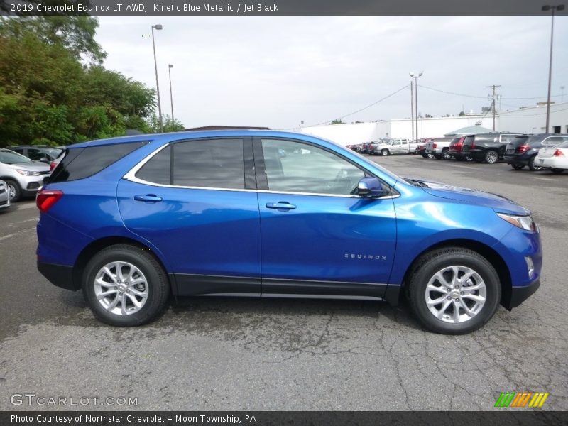 Kinetic Blue Metallic / Jet Black 2019 Chevrolet Equinox LT AWD