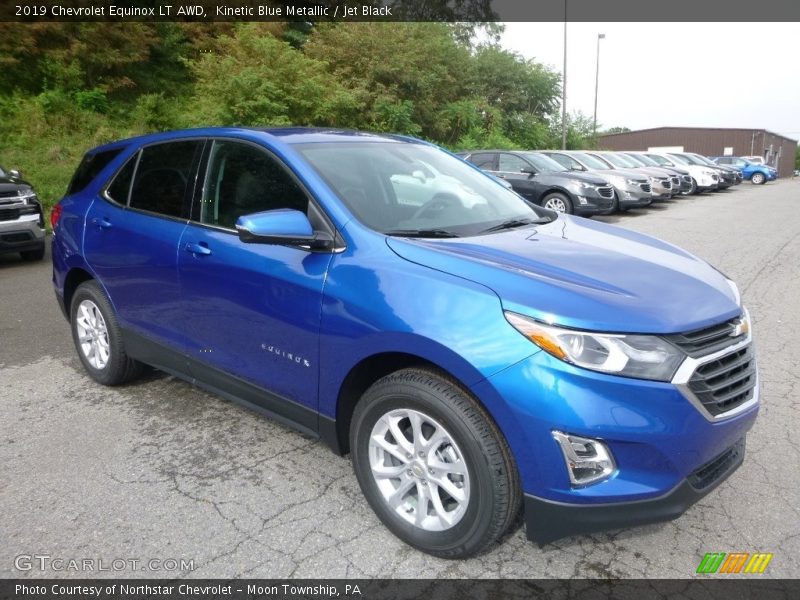 Kinetic Blue Metallic / Jet Black 2019 Chevrolet Equinox LT AWD