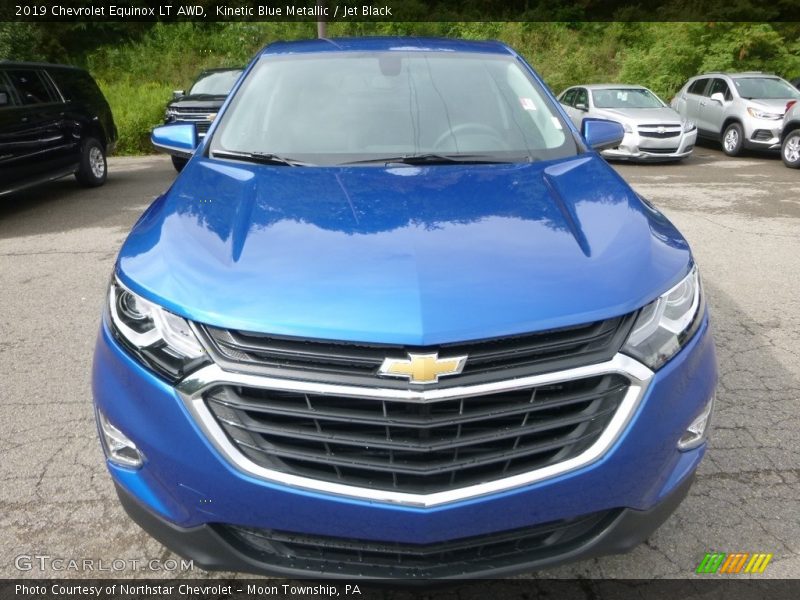 Kinetic Blue Metallic / Jet Black 2019 Chevrolet Equinox LT AWD