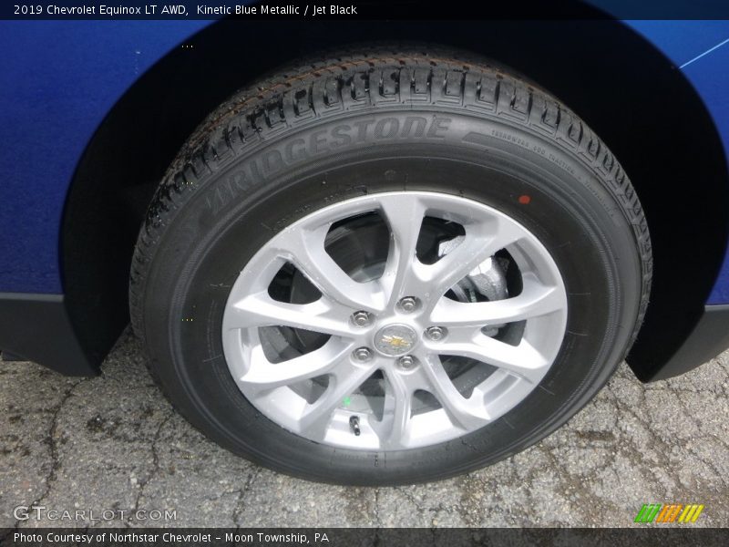 Kinetic Blue Metallic / Jet Black 2019 Chevrolet Equinox LT AWD