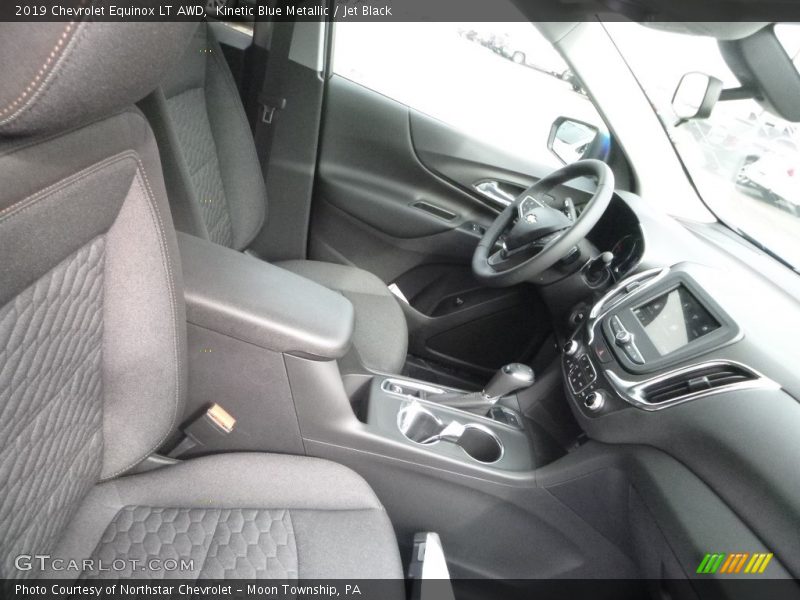 Kinetic Blue Metallic / Jet Black 2019 Chevrolet Equinox LT AWD