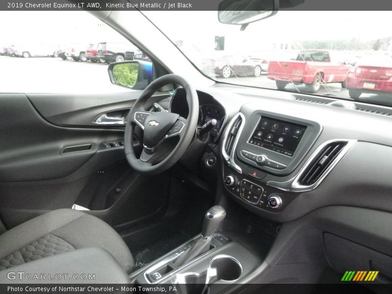 Kinetic Blue Metallic / Jet Black 2019 Chevrolet Equinox LT AWD