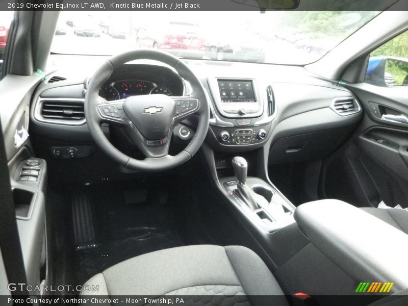 Kinetic Blue Metallic / Jet Black 2019 Chevrolet Equinox LT AWD