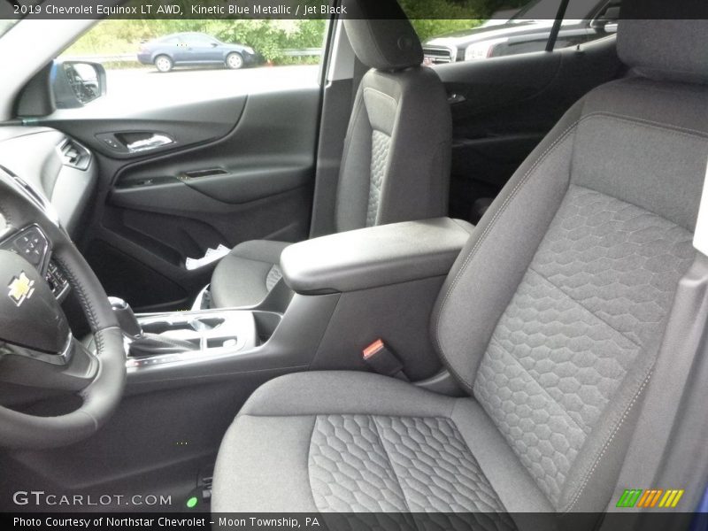 Kinetic Blue Metallic / Jet Black 2019 Chevrolet Equinox LT AWD