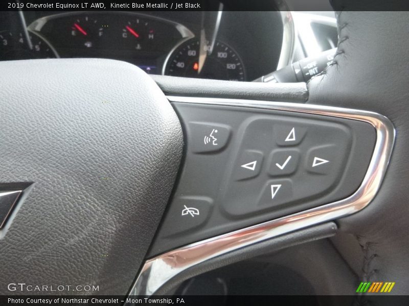 Kinetic Blue Metallic / Jet Black 2019 Chevrolet Equinox LT AWD
