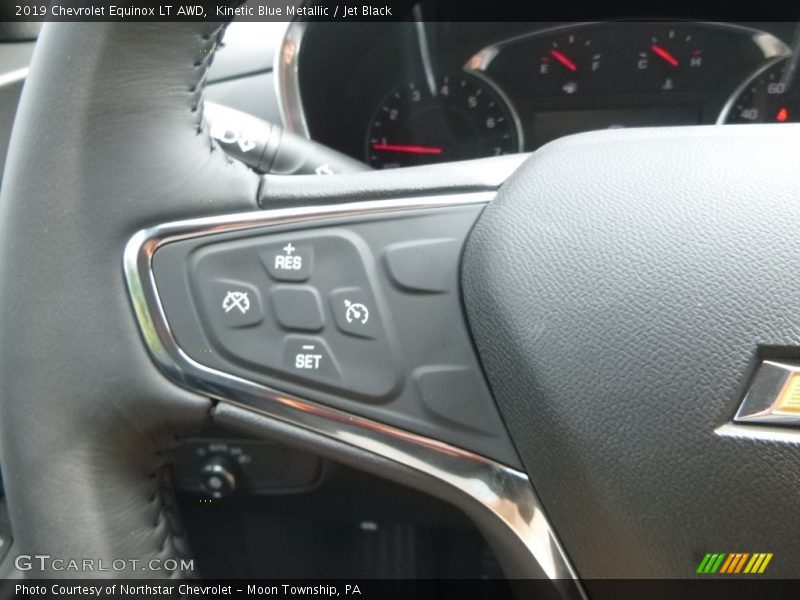 Kinetic Blue Metallic / Jet Black 2019 Chevrolet Equinox LT AWD