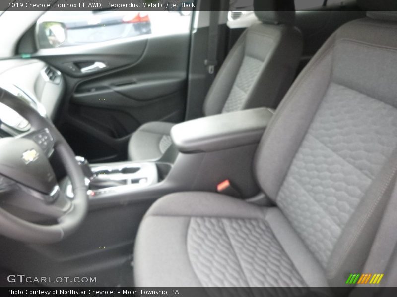 Pepperdust Metallic / Jet Black 2019 Chevrolet Equinox LT AWD