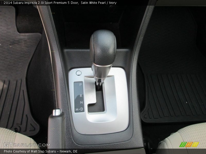 Satin White Pearl / Ivory 2014 Subaru Impreza 2.0i Sport Premium 5 Door