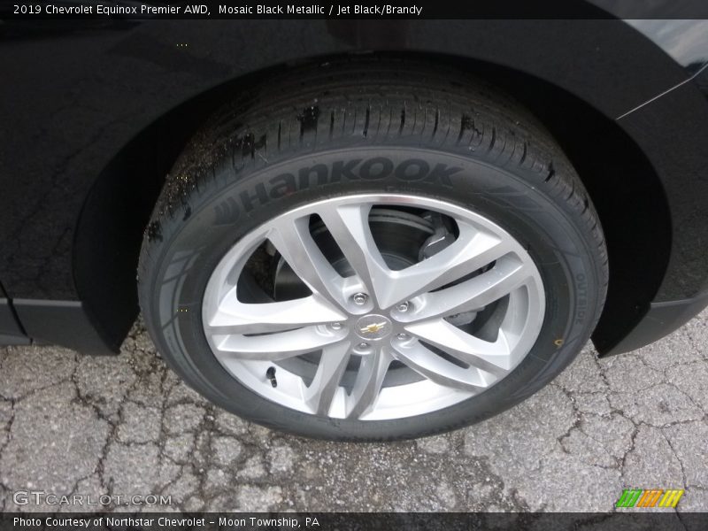 Mosaic Black Metallic / Jet Black/Brandy 2019 Chevrolet Equinox Premier AWD