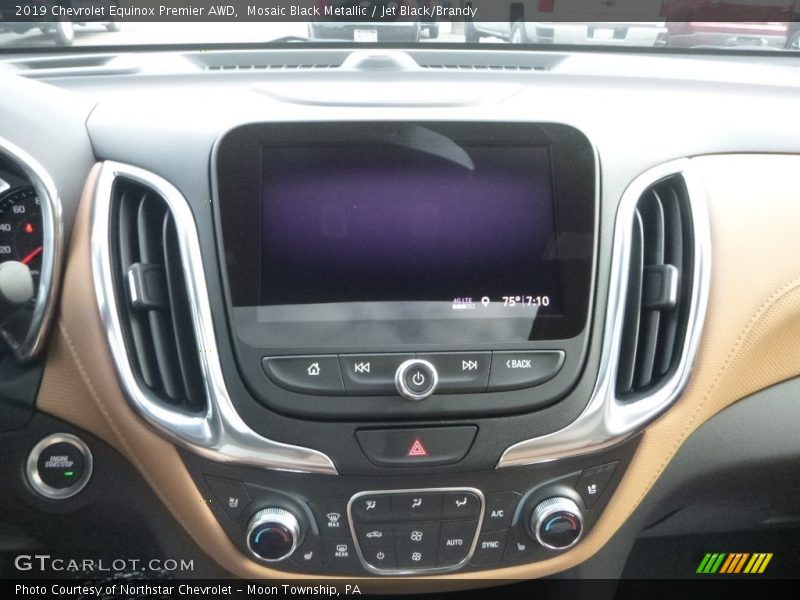 Controls of 2019 Equinox Premier AWD