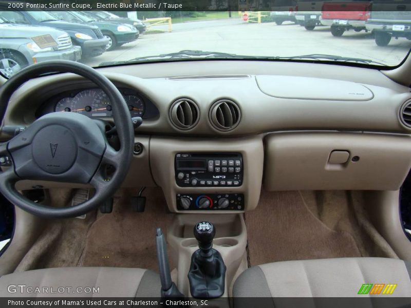 Electric Blue Metallic / Taupe 2005 Pontiac Sunfire Coupe
