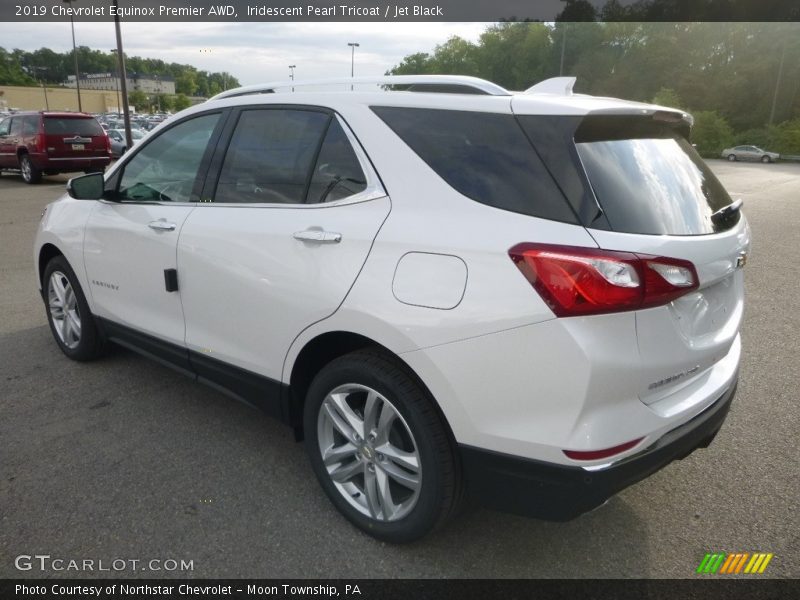 Iridescent Pearl Tricoat / Jet Black 2019 Chevrolet Equinox Premier AWD