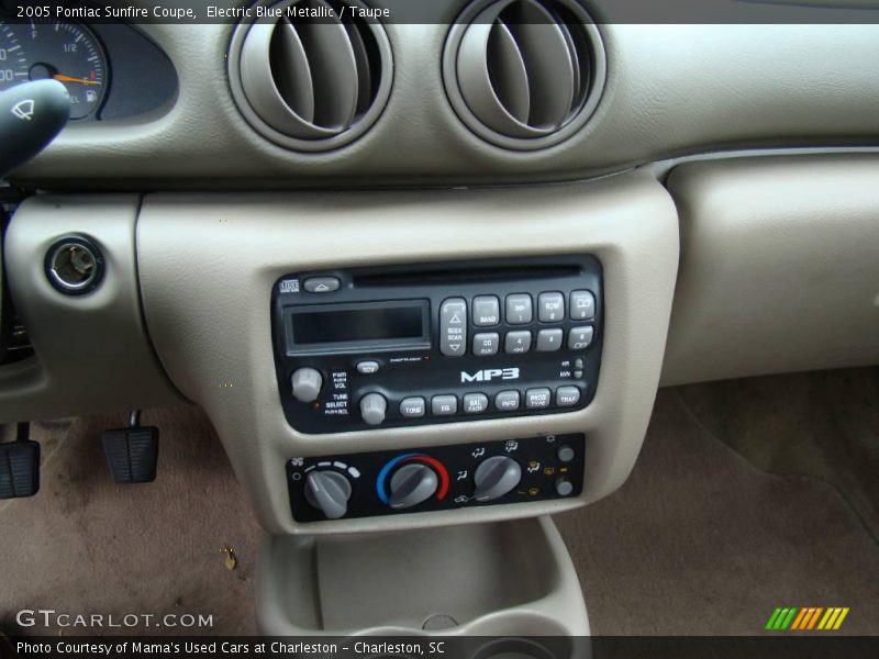 Electric Blue Metallic / Taupe 2005 Pontiac Sunfire Coupe