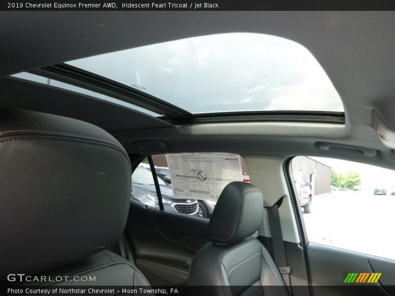 Sunroof of 2019 Equinox Premier AWD