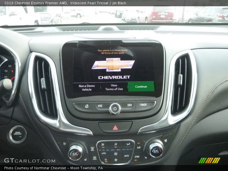 Controls of 2019 Equinox Premier AWD
