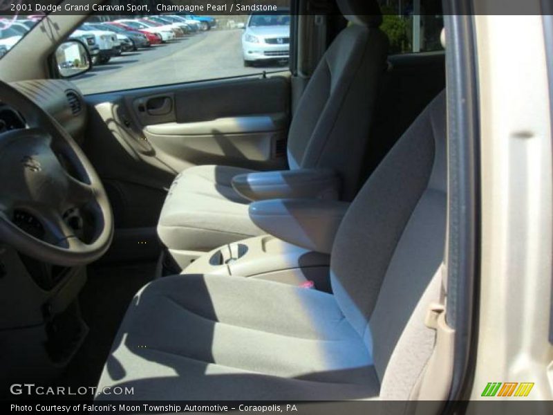 Champagne Pearl / Sandstone 2001 Dodge Grand Caravan Sport