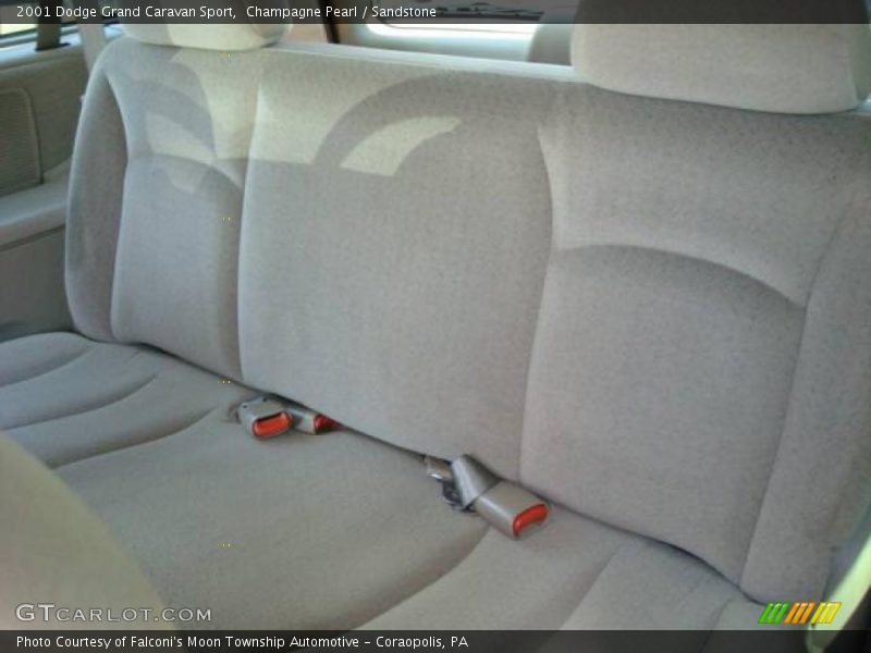 Champagne Pearl / Sandstone 2001 Dodge Grand Caravan Sport