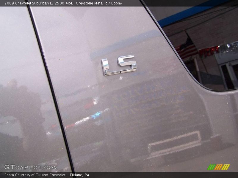 Greystone Metallic / Ebony 2009 Chevrolet Suburban LS 2500 4x4